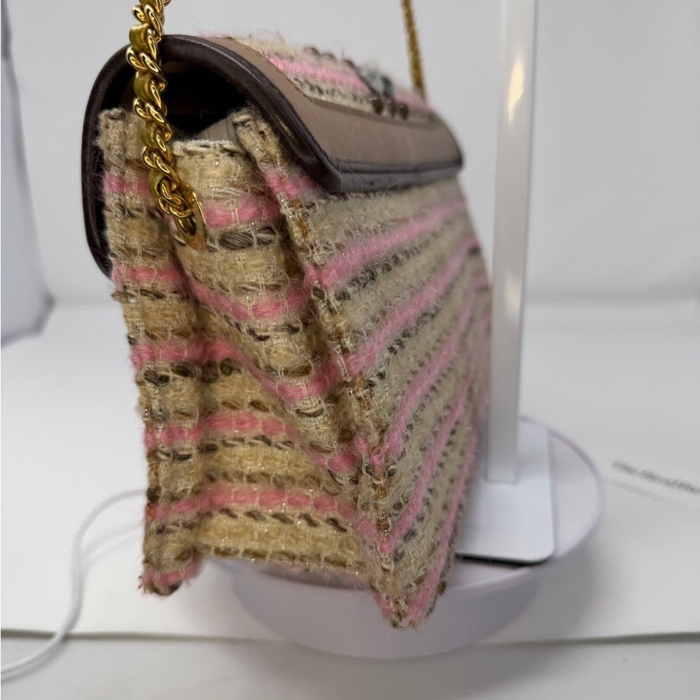 Marc Jacobs Vintage 2011 Runway Jeannie Jewel Applique Tweed Clutch Bag - Picture 10 of 14